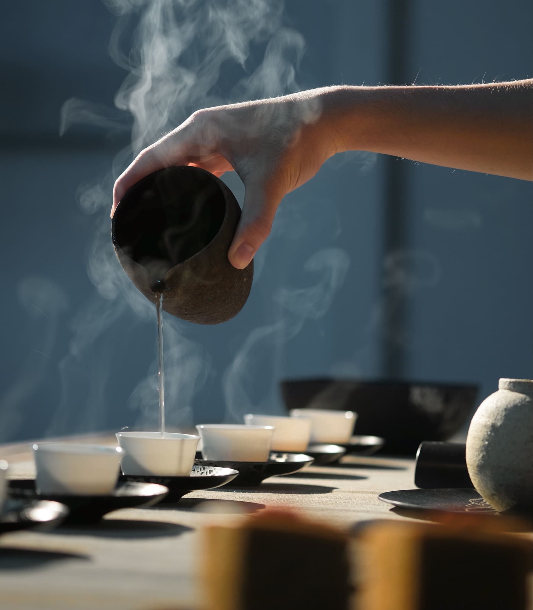 Pouring Tea